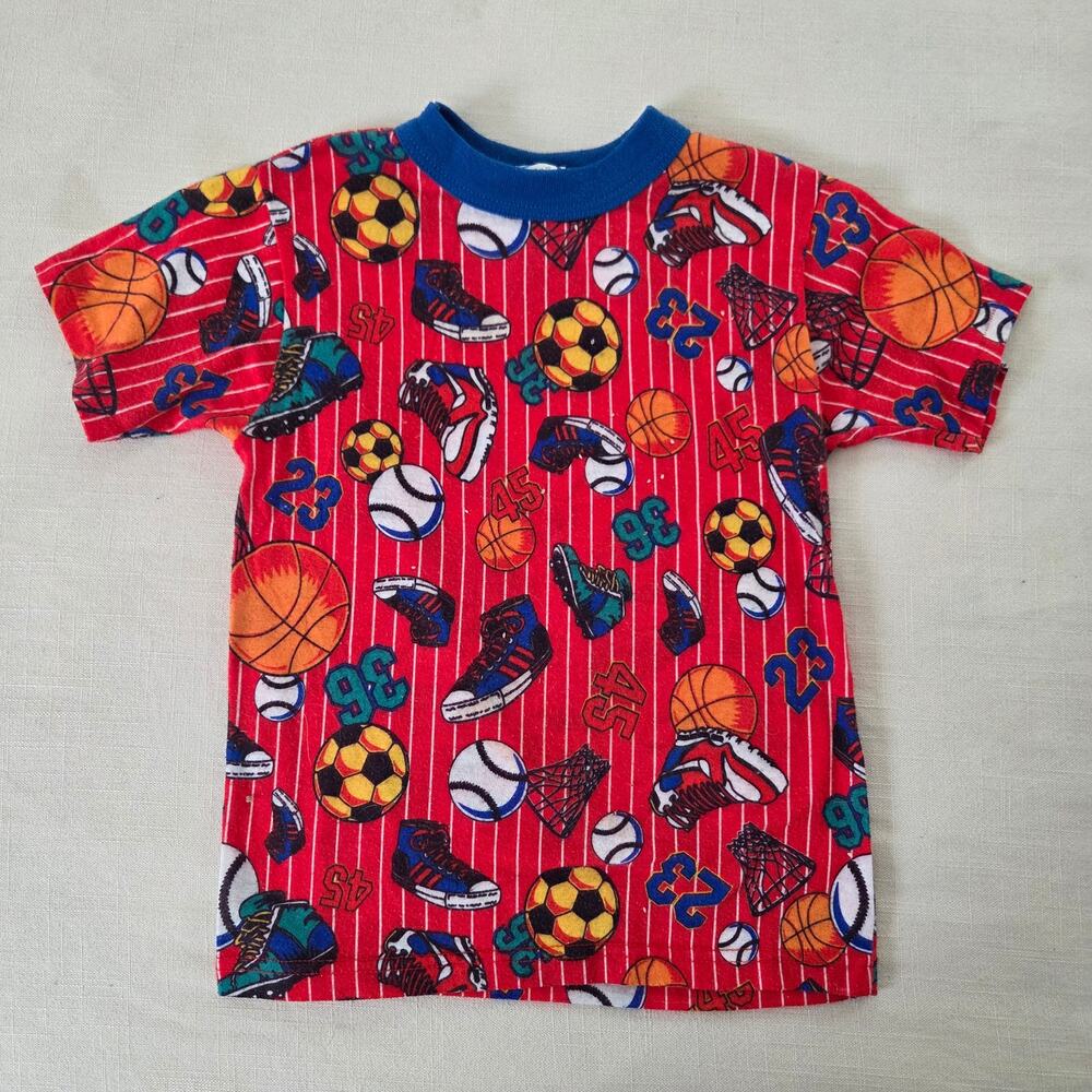 Vintage Allstar Sporty PJ Top 5t